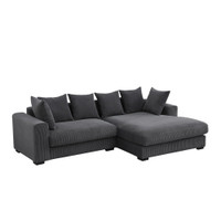 The Sia Grey Collection Sectional