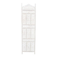 The Ahail Aesthetically Carved 4 Panel Partition Screen Room Divider