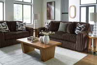 Chocolate Corduroy Sectional