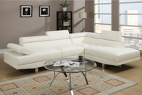 The Styline White Sectional