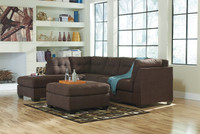 The Maier Chocolate Sectional