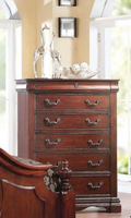 The Estrella Dark Cherry Bedroom Collection Chest