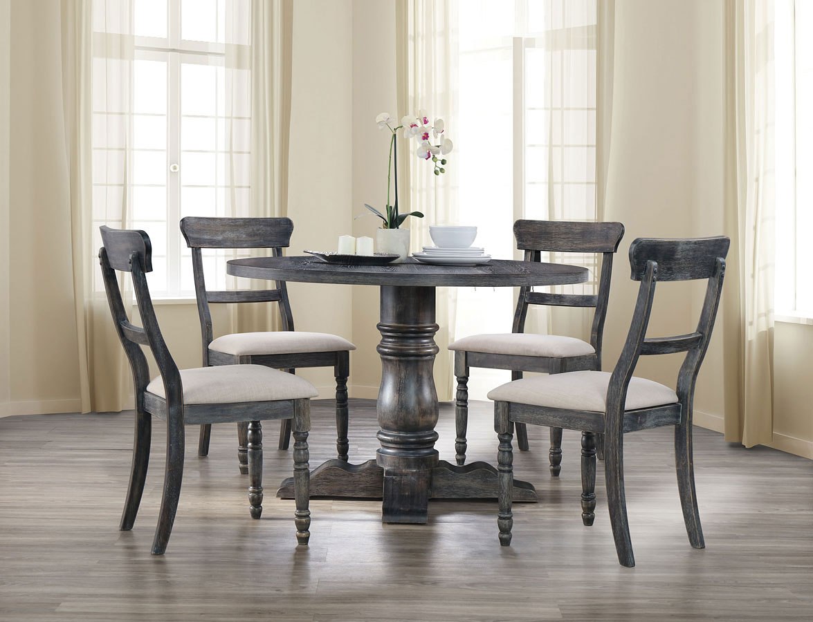 42 round dining table set