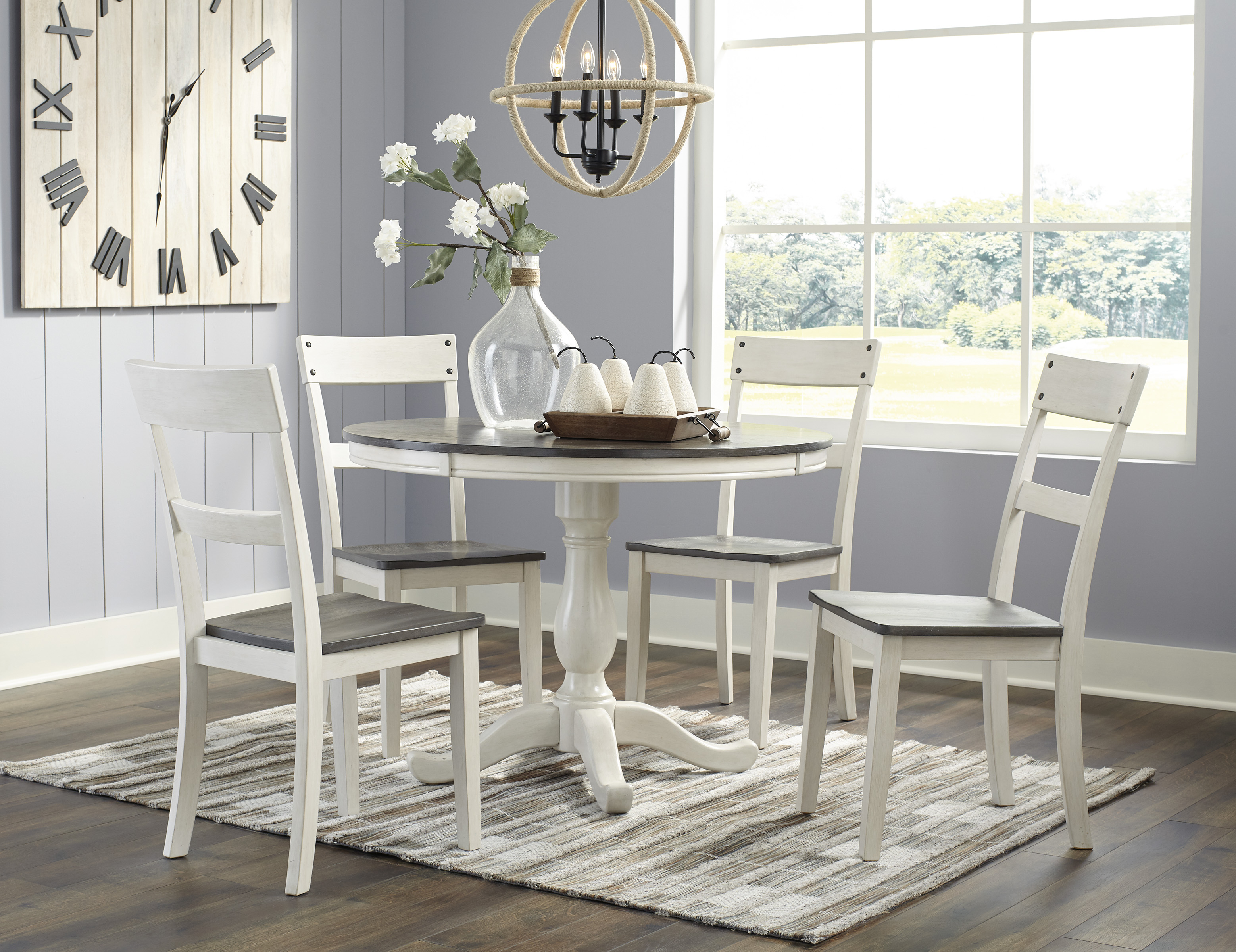 a dinette set