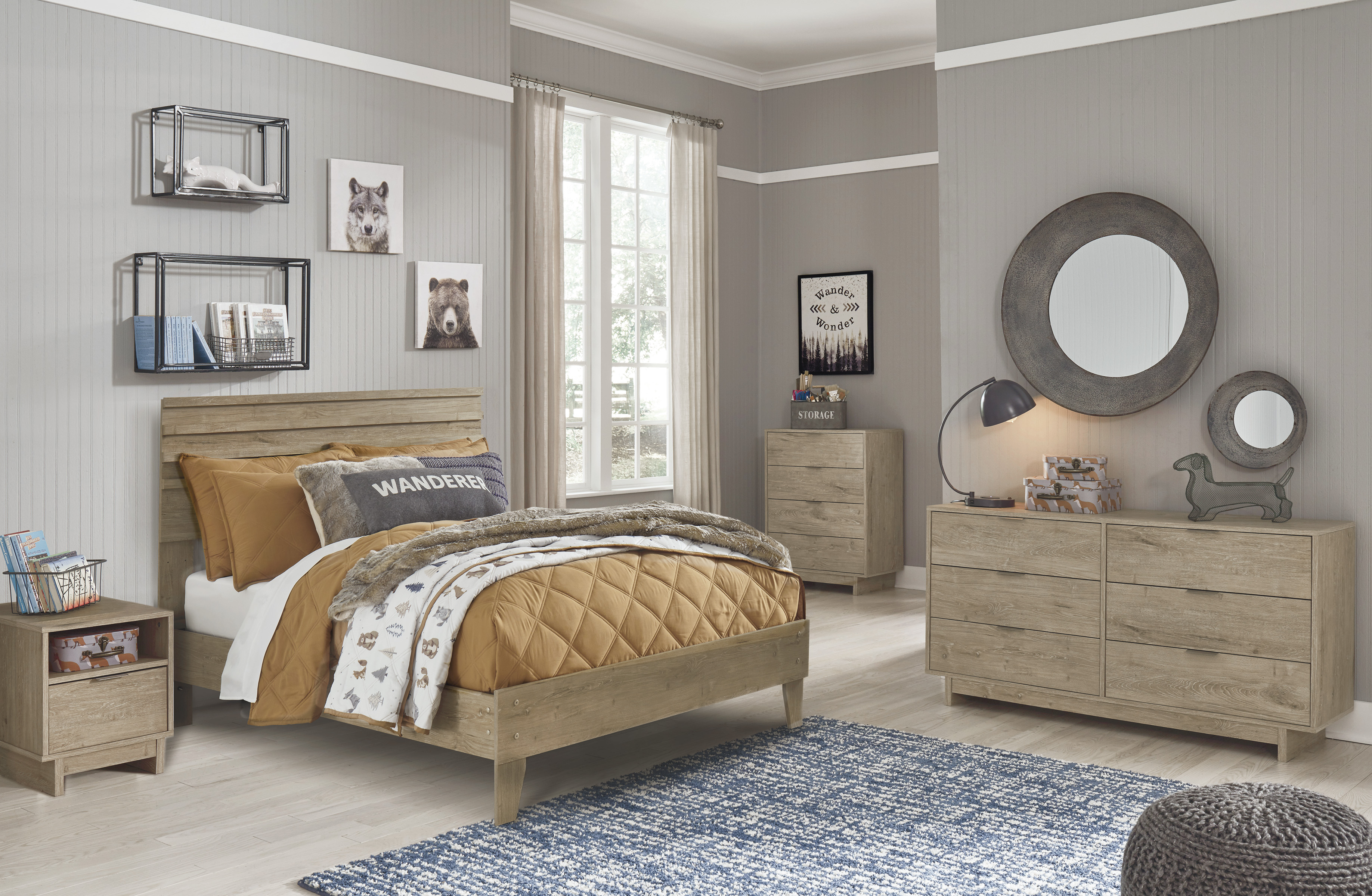 The Oliah Queen Bedroom Collection - Miami Direct Furniture