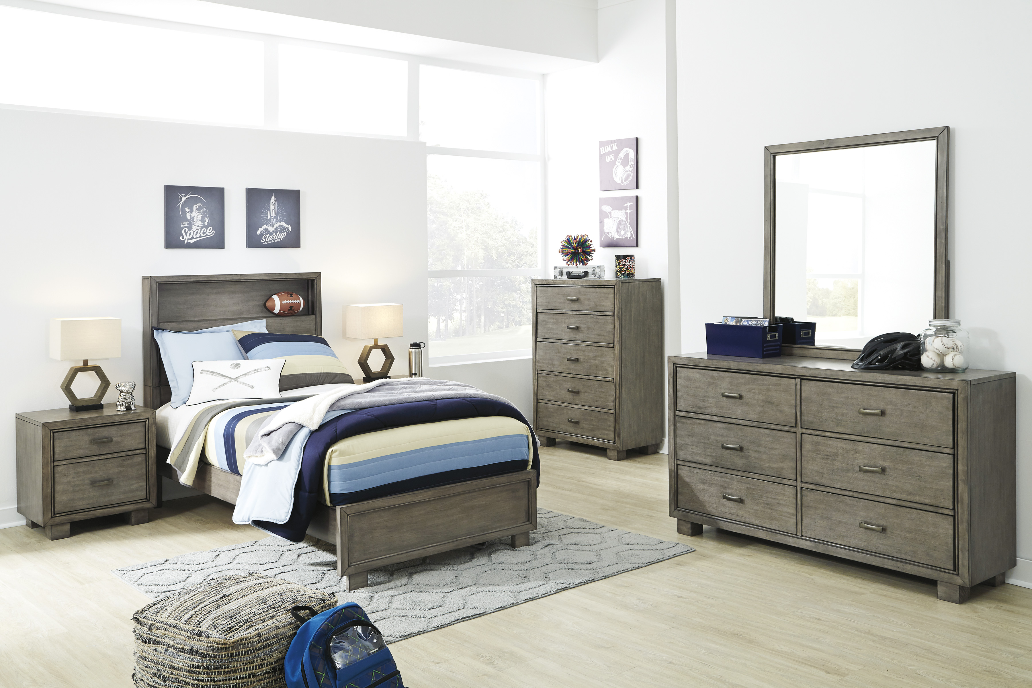 The Arnett Youth Bedroom Collection Miami Direct Furniture