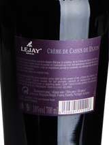 LeJay Original Crème De Cassis Back Close Up