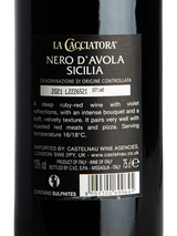 La Cacciatora Nero d'Avola  Label