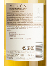 Vilcun Sauvignon Blanc Reserve - Label