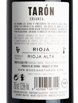 Bodegas Taron Rioja Label