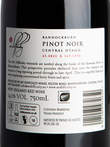 Mt Difficulty 'Bannockburn' Pinot Noir - Label