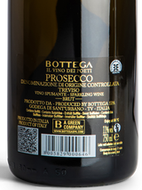 Bottega Poeti Prosecco Spumante NV - Label