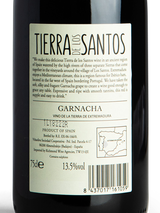 Tierra De los Santos 'Selección Especial' Garnacha - Label