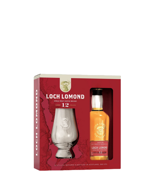 Loch Lomond 12YO 20cl with Glass Gift Pack