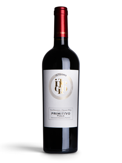 Integro Organic Primitivo Puglia IGP – Full-bodied Organic Primitivo Red Wine