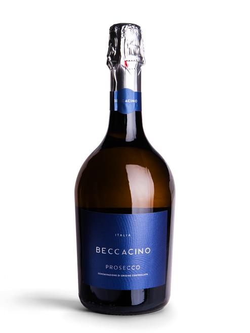 Beccacino Prosecco Brut NV – Crisp Italian Brut Prosecco with Fresh Apple Notes