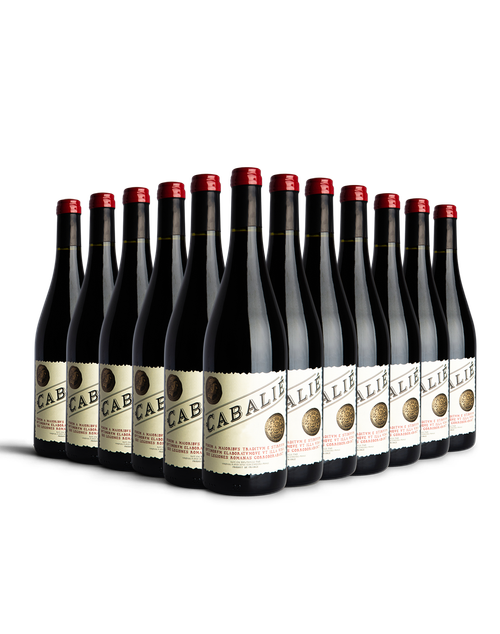 Cabalié Red Wine – Case of 12 Bottles | A rich blend of Grenache, Syrah, and Carignan with deep fruit intensity.