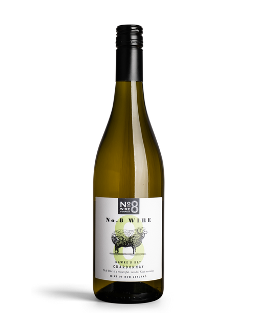 No8 Wire Barrel Aged Chardonnay - Front