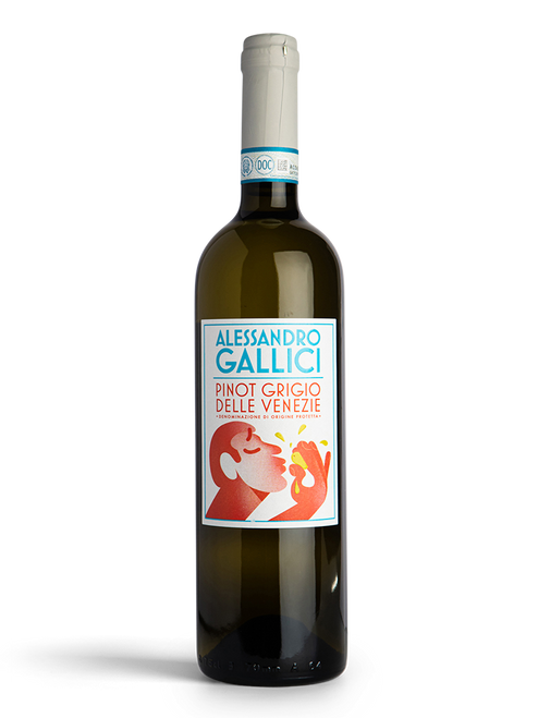 Alessandro Gallici Pinot Grigio 2023 – Light and Fresh Italian White Wine