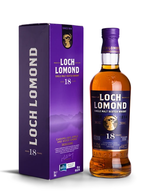 Loch Lomond Single Malt Scotch Whisky 18YO Box