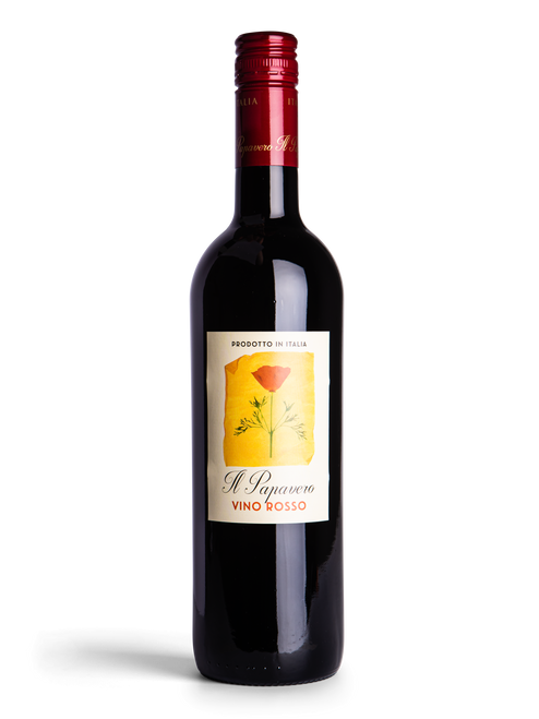 Il Papavero Vino Rosso – Smooth and Fruity Italian Red Wine