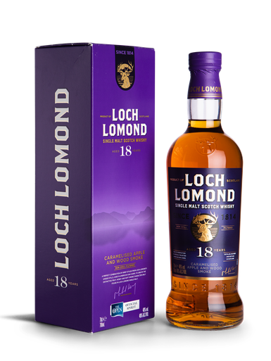 Loch Lomond Single Malt Scotch Whisky 18 Year Old 70cl - The Wine
