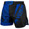 VENUM NOGI 2.0 FIGHTSHORTS - BLACK/BLUE VENUM NOGI 2.0 FIGHTSHORTS - BLACK/BLUE