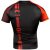 VENUM LOGOS RASHGUARD - SHORT SLEEVES - BLACK/RED VENUM LOGOS RASHGUARD - SHORT SLEEVES - BLACK/RED