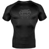 VENUM PLASMA RASHGUARD - SHORT SLEEVES - BLACK/BLACK VENUM PLASMA RASHGUARD - SHORT SLEEVES - BLACK/BLACK