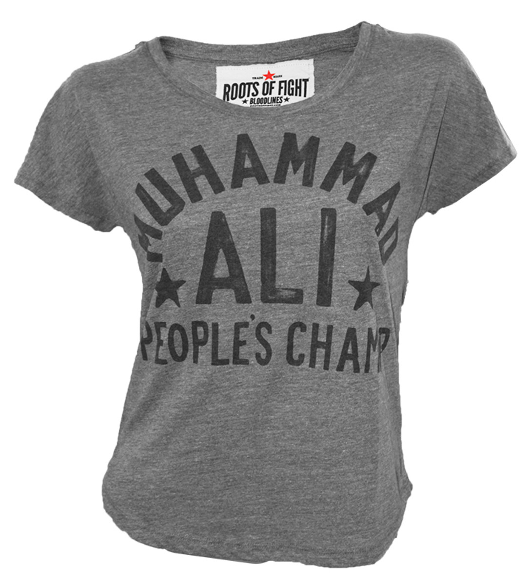 Roots Of Fight Muhammad Ali Rumble Anniversary Womens Tee