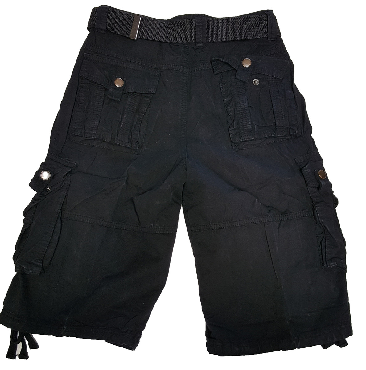 Mens Casual Cargo Shorts with Belt