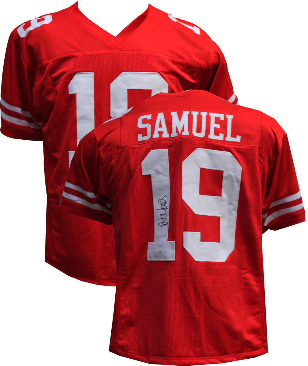 Deebo Samuel Autographed San Francisco 49ers NFL White Nike Game Jersey -Fanatics