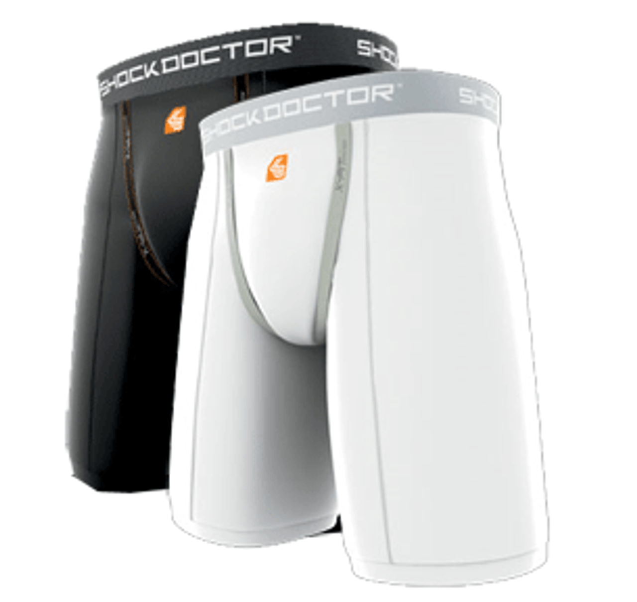 Shock Doctor Compression Shorts with Cup Pocket - Athletic Supporter  Underwear with Pocket (Cup NOT included) - ADULT
