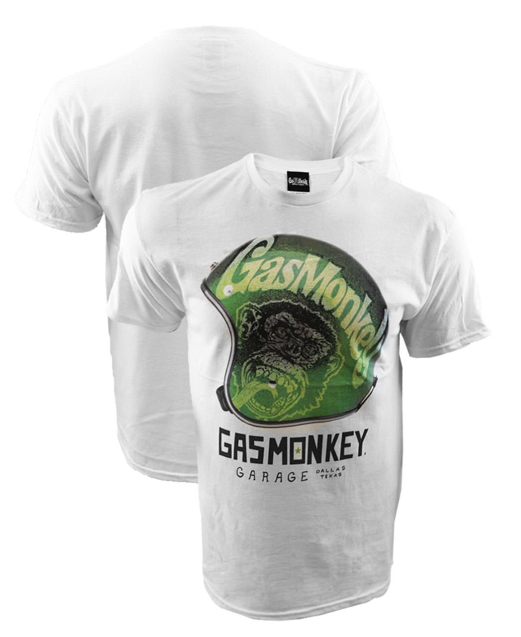 Klacht fantoom Negen Gas Monkey Garage Monkey Helmet Shirt