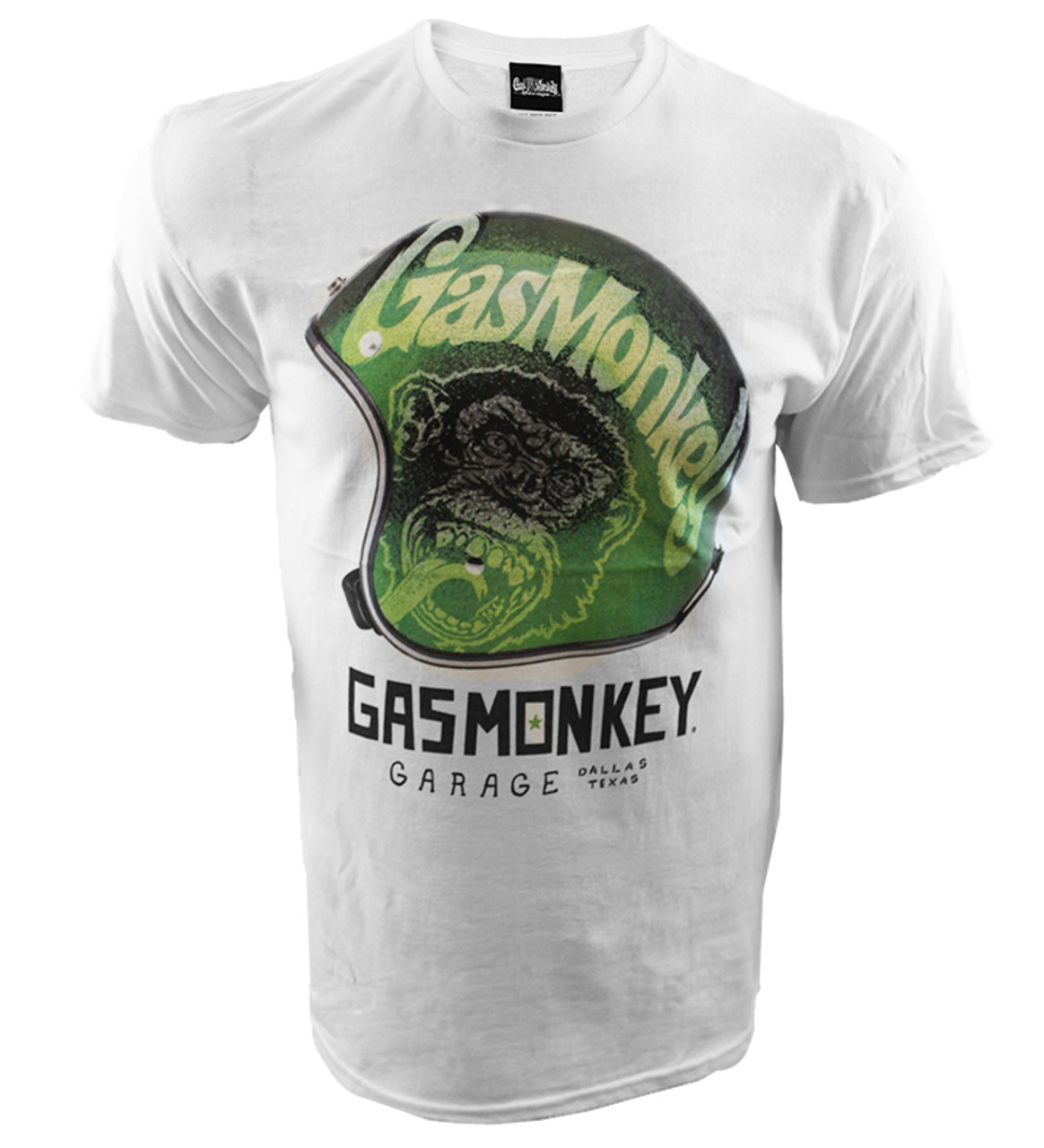 Gezond Schaduw Kust Gas Monkey Garage Monkey Helmet Shirt