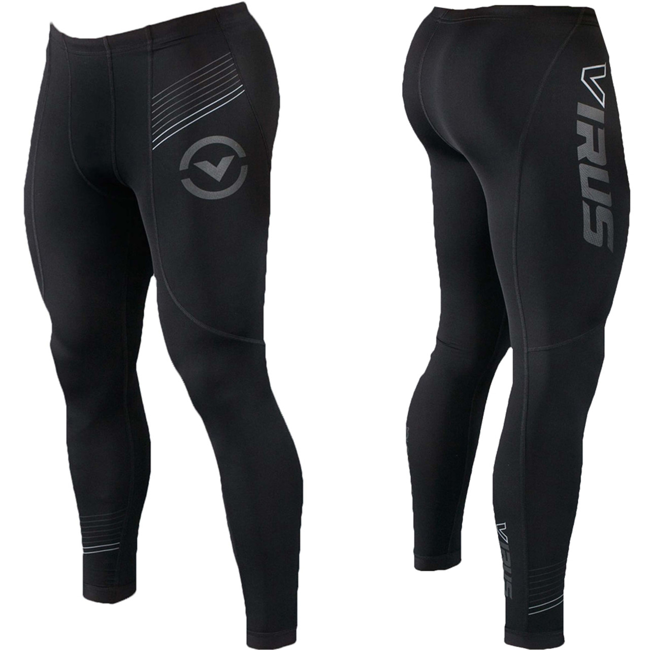 VIRUS : Crop Pants Compression Recovery Aid Energy Bio Ceramic