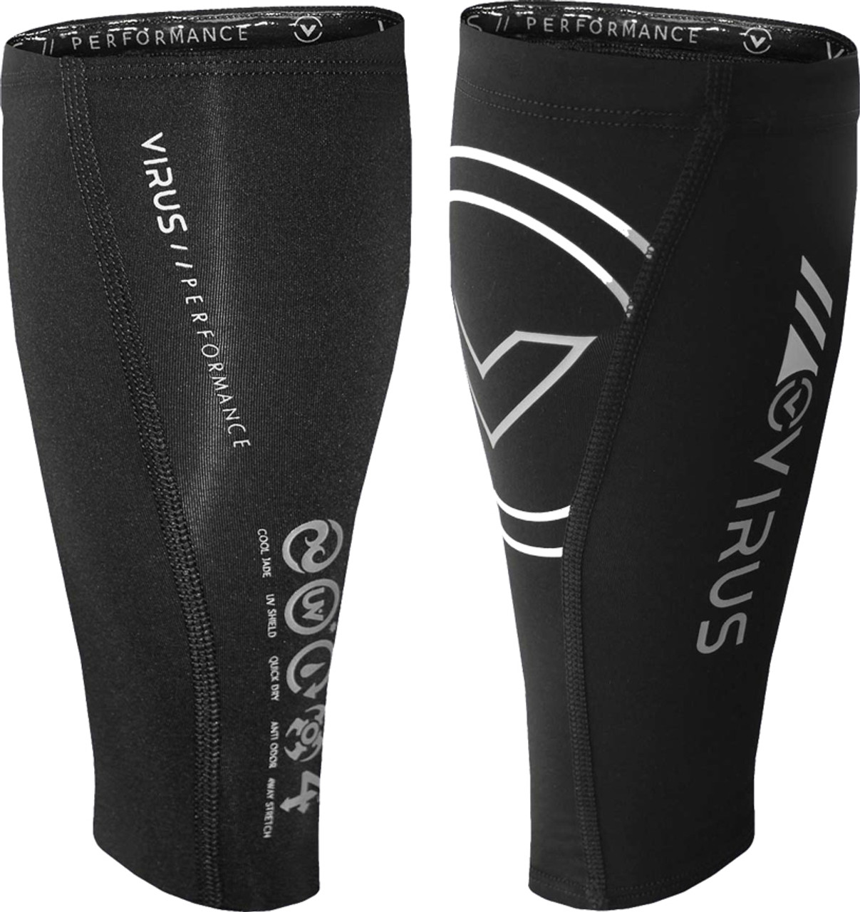 Virus Stay Cool Compression Calf Sleeves Pair (UCo21)