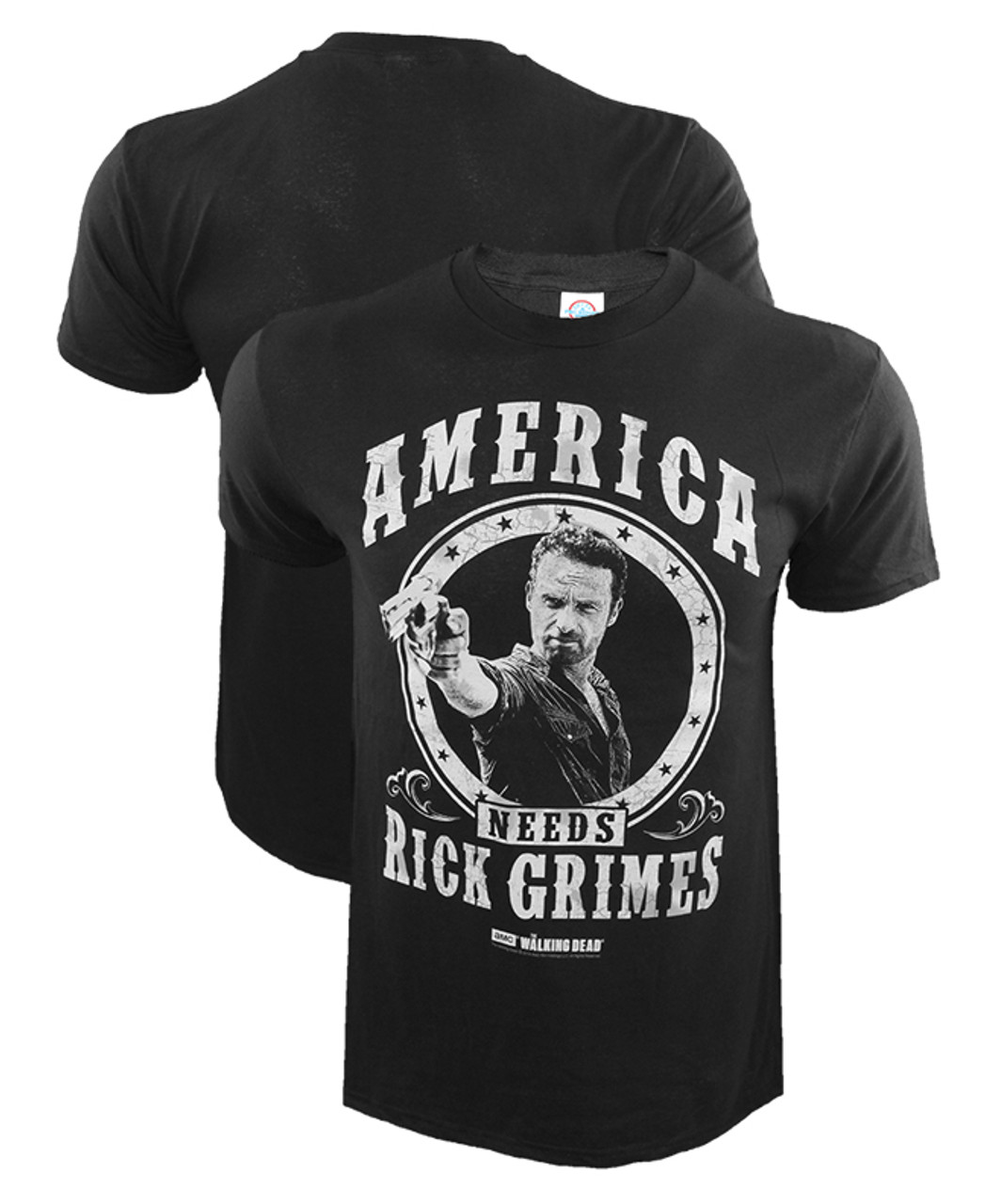 The Walking Dead Rick Grimes Costume T-Shirt – AnimationShops