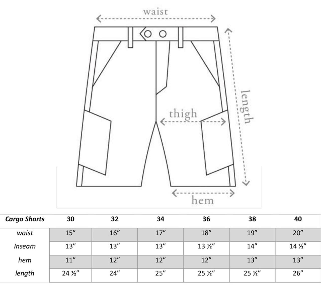 Mens Casual Cargo Shorts with Belt