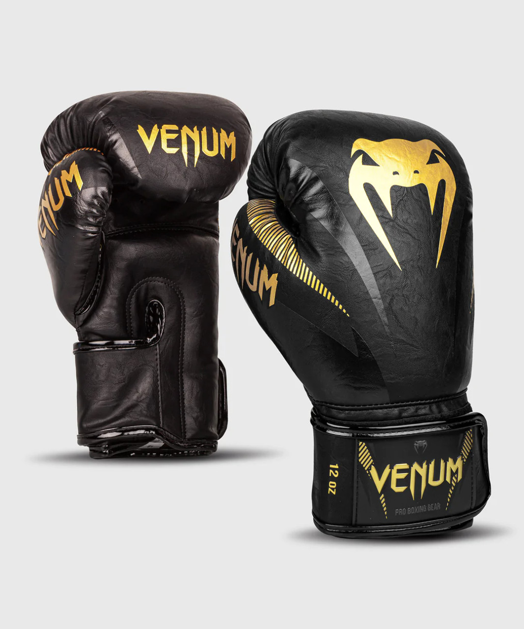 Venum Impact Boxing Gloves BLACK/GOLD
