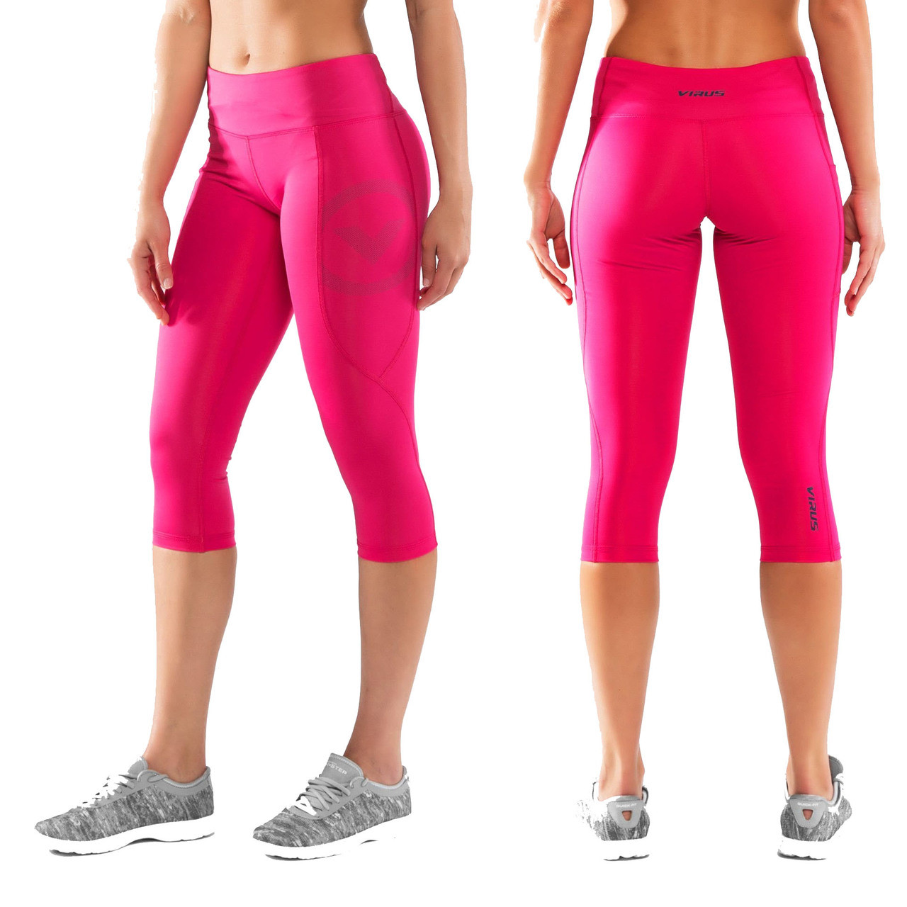 Virus Women's Stay Cool Compression Crop Pant (Eco34)