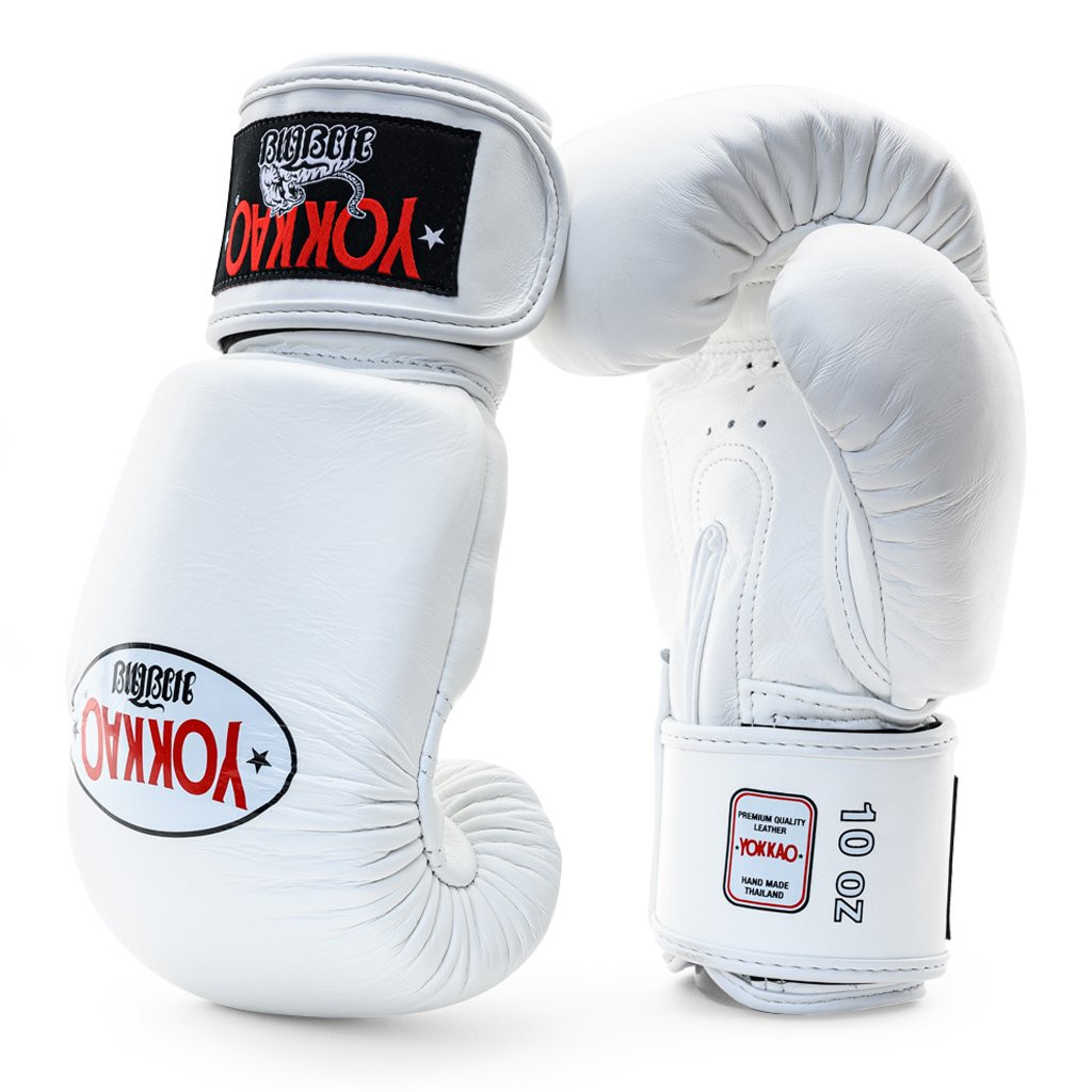 YOKKAO MATRIX WHITE BOXING GLOVES