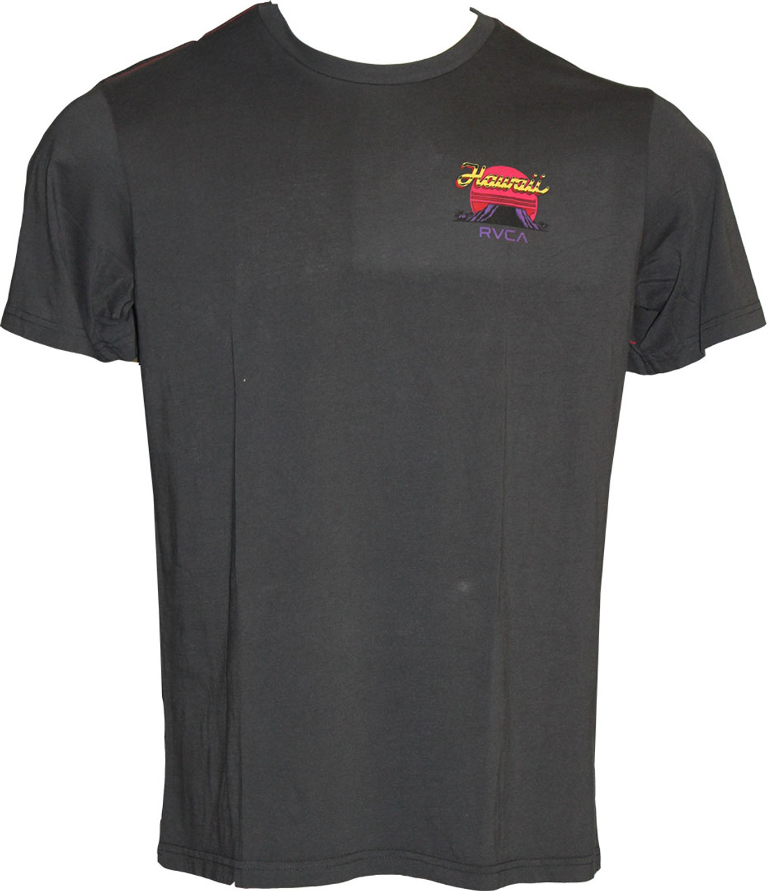 RVCA All The Way T-Shirt - Men's T-Shirts in Pirate Black