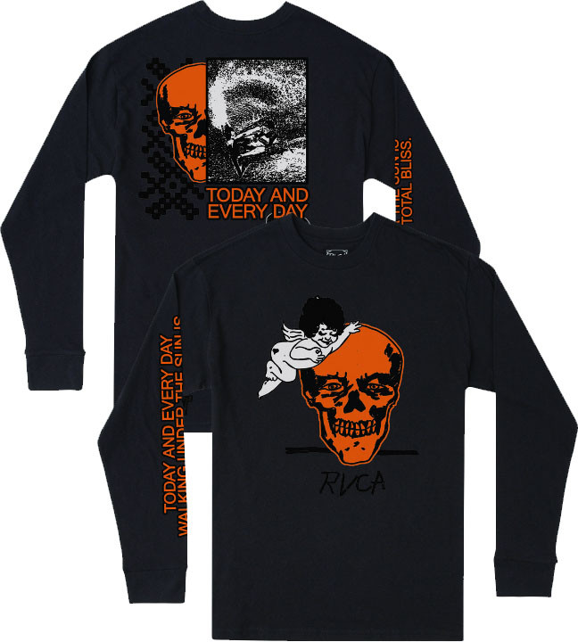 rvca black long sleeve