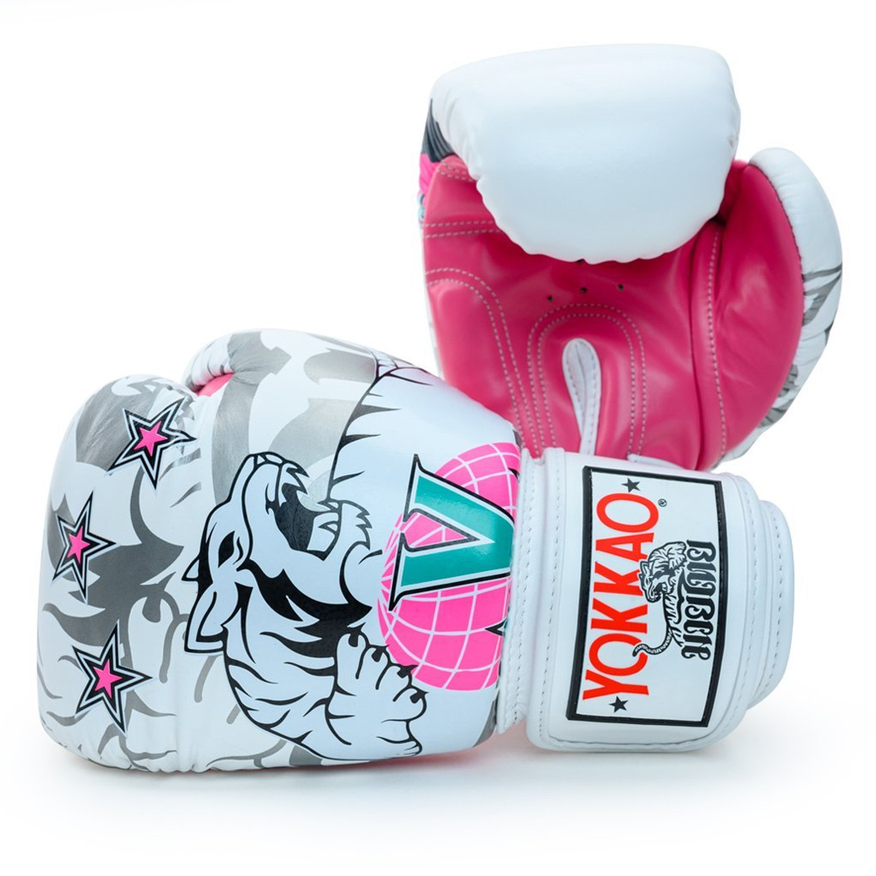 YOKKAO 90'S WHITE BOXING GLOVES