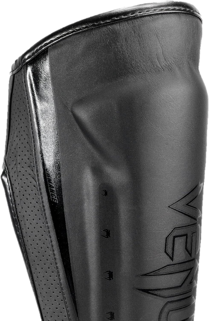 Venum Elite Evo Shin Guards - Black/Black