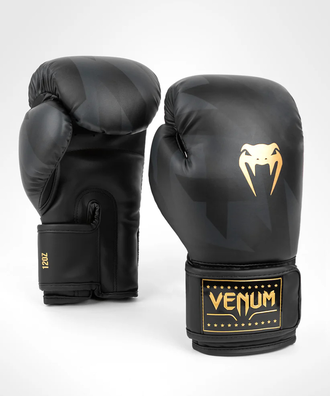 Venum Razor Boxing Gloves - Black/Gold - Venum Asia