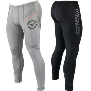 Virus Men's Energy Series Pinstripe Bioceramic Compression V2 Tech Pants (AU9.5) Virus Men's Energy Series Pinstripe Bioceramic Compression V2 Tech Pants (AU9.5)
