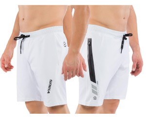 Virus Mens Bioceramic IconX Shorts (Au20) White Virus Mens Bioceramic IconX Shorts (Au20) White