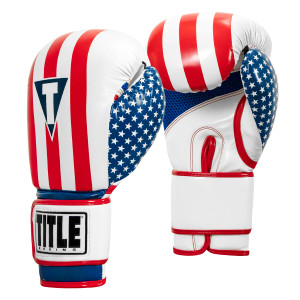 TITLE Boxing Infused Foam Combat USA Training Gloves TITLE Boxing Infused Foam Combat USA Training Gloves
